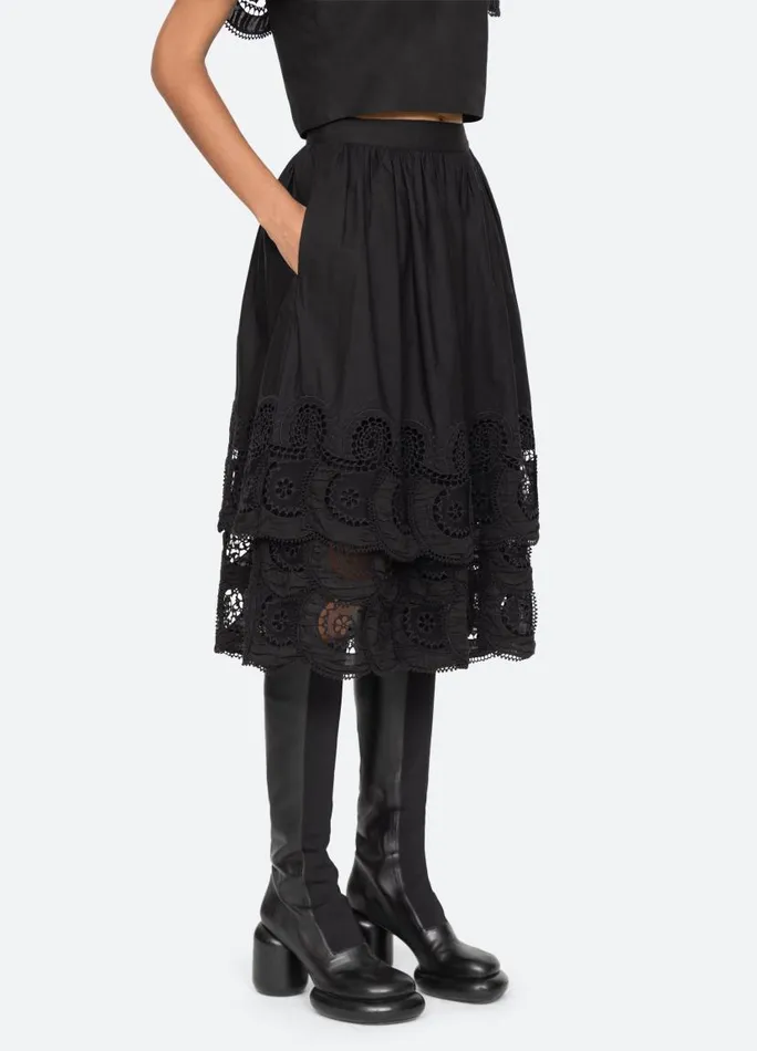 Sea New York Bottoms Women Drea Skirt Black