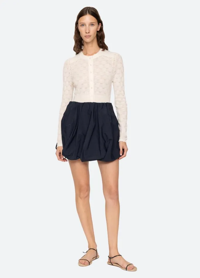 Sea New York Bottoms Women Evelyn Mini Skirt Navy Sea New York Bottoms Women Evelyn Mini Skirt Navy
