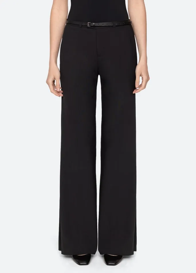 Sea New York Bottoms Women Hallie Pants Black