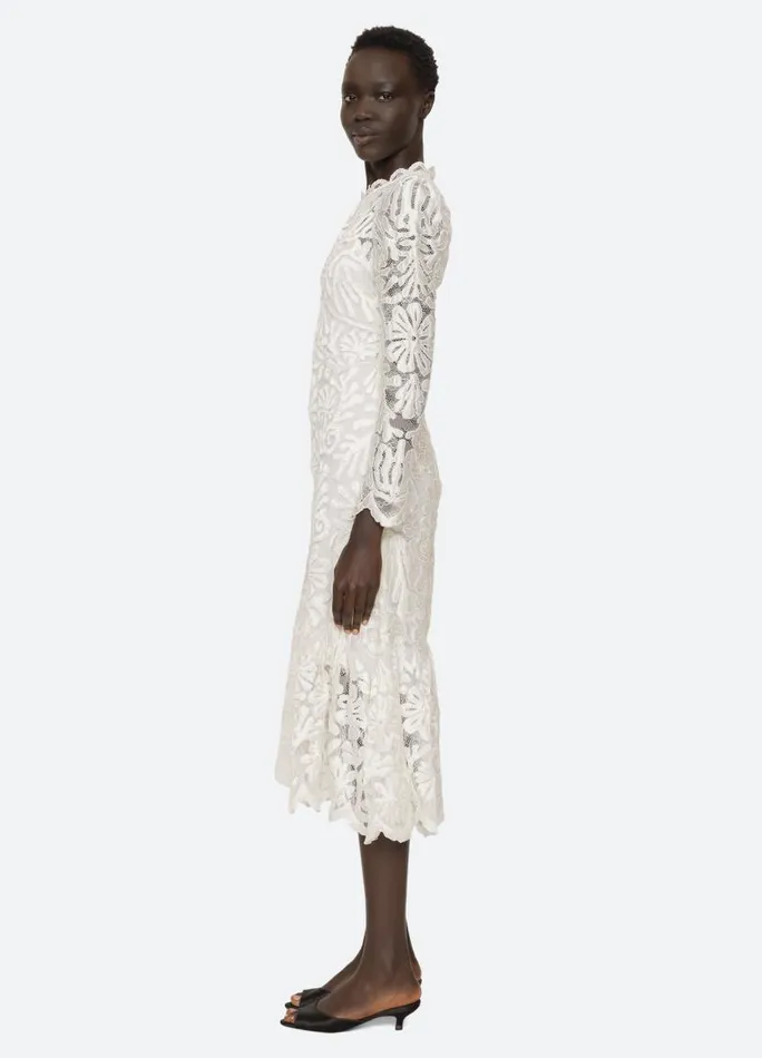 Sea New York Dresses Women Agathe LS Dress Cream