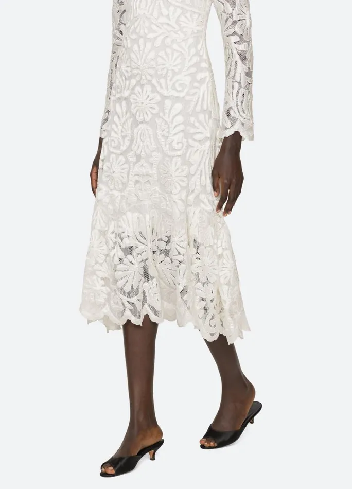Sea New York Dresses Women Agathe LS Dress Cream