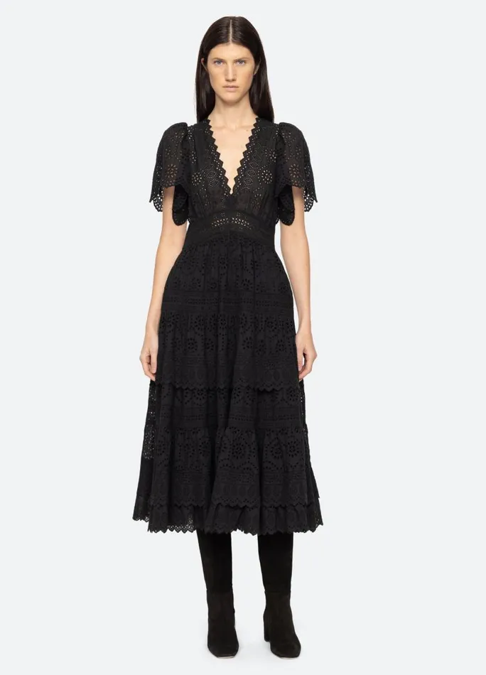Sea New York Dresses Women Lainey SS Dress Black
