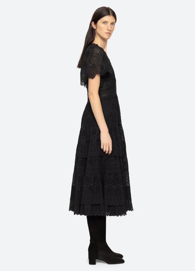 Sea New York Dresses Women Lainey SS Dress Black Sea New York Dresses Women Lainey SS Dress Black