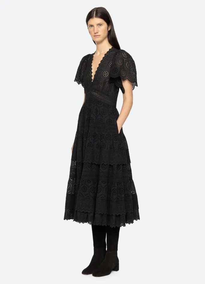 Sea New York Dresses Women Lainey SS Dress Black Sea New York Dresses Women Lainey SS Dress Black
