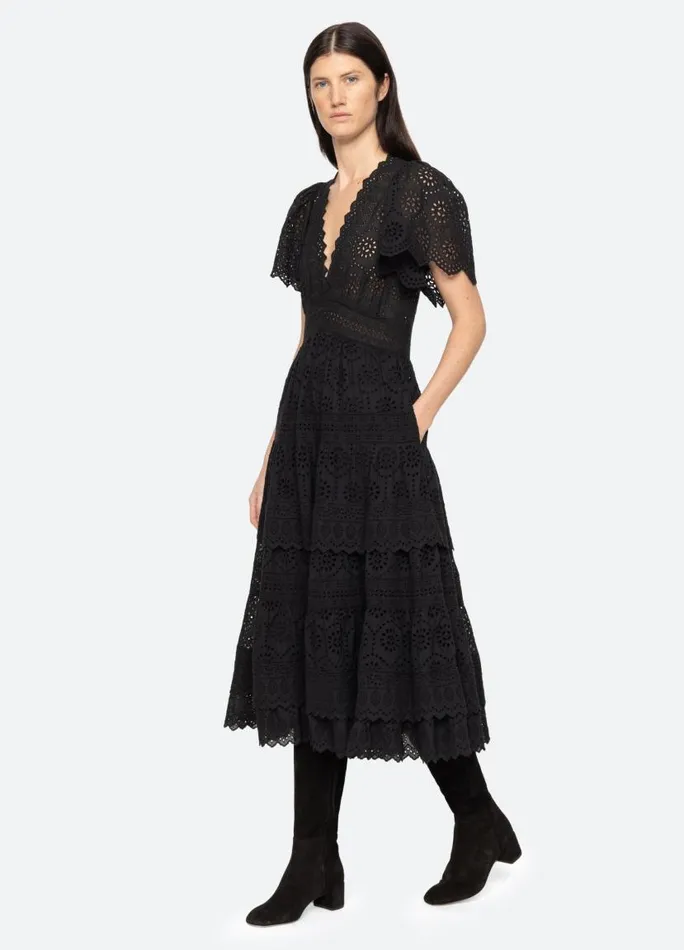 Sea New York Dresses Women Lainey SS Dress Black Sea New York Dresses Women Lainey SS Dress Black