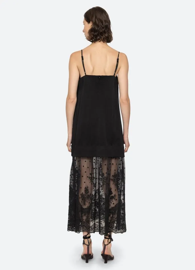 Sea New York Dresses Women Noa Slip Dress Black Sea New York Dresses Women Noa Slip Dress Black