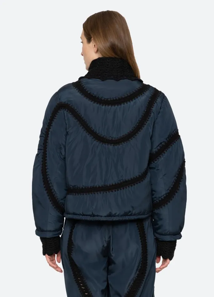 Sea New York Outerwear Women Averie Jacket Navy Sea New York Outerwear Women Averie Jacket Navy