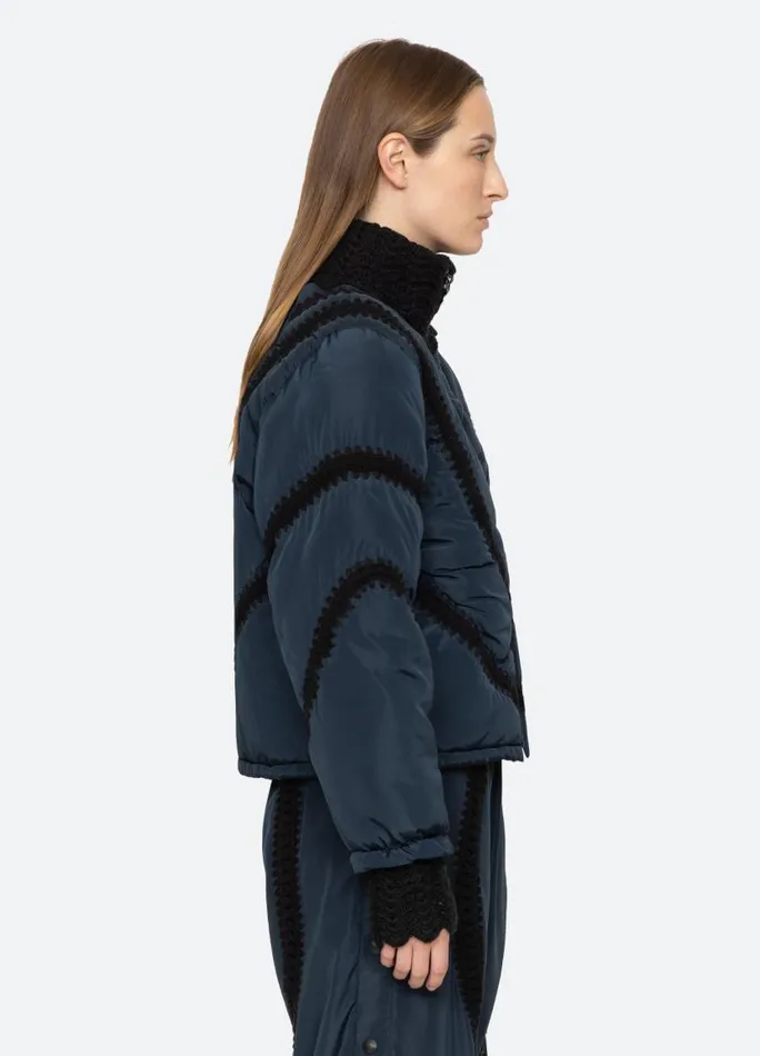 Sea New York Outerwear Women Averie Jacket Navy Sea New York Outerwear Women Averie Jacket Navy