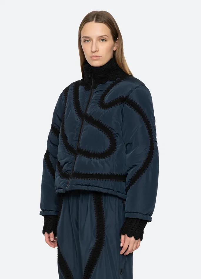 Sea New York Outerwear Women Averie Jacket Navy Sea New York Outerwear Women Averie Jacket Navy