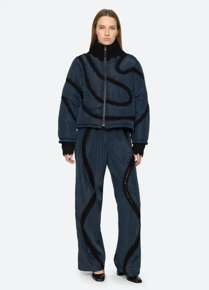 Sea New York Outerwear Women Averie Jacket Navy Sea New York Outerwear Women Averie Jacket Navy