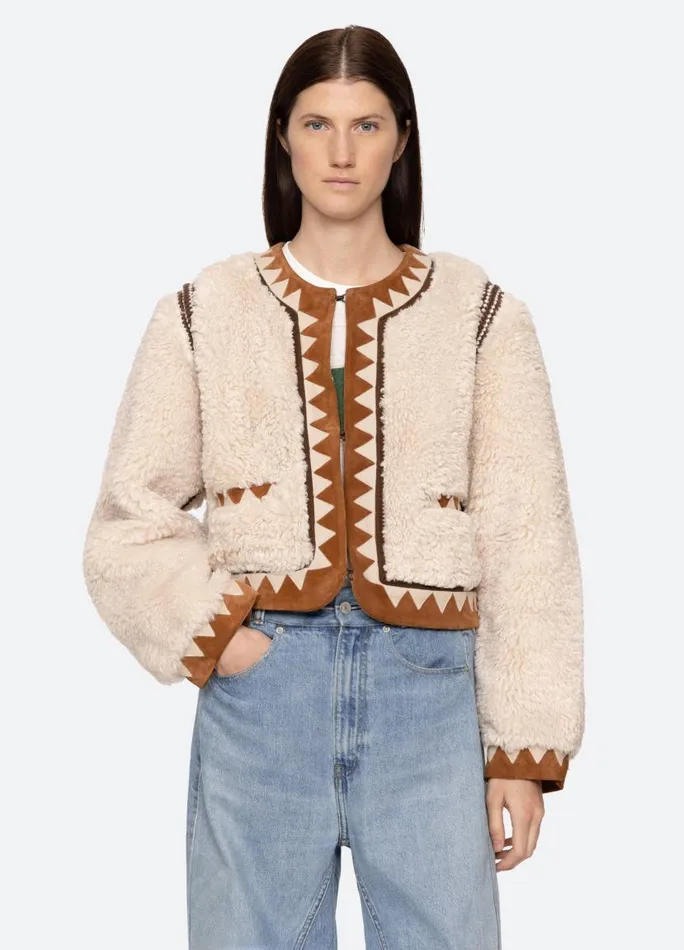 Sea New York Outerwear Women Ginevra Jacket Cream