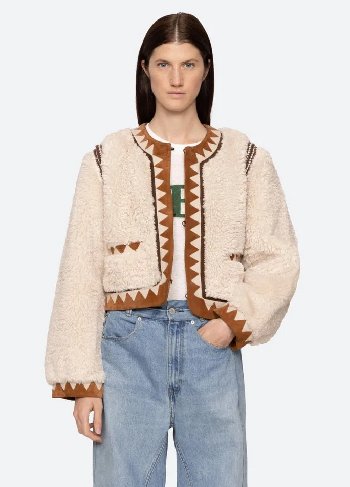 Sea New York Outerwear Women Ginevra Jacket Cream