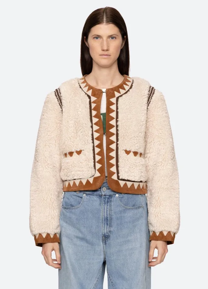 Sea New York Outerwear Women Ginevra Jacket Cream