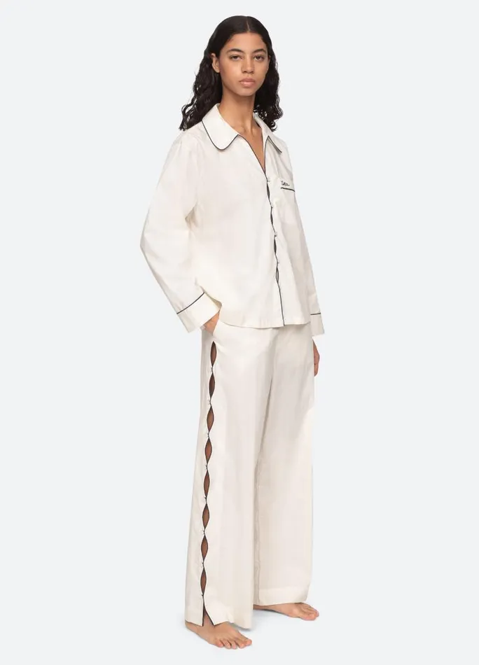 Sea New York Sleepwear Women Vesta PJ Set White Sea New York Sleepwear Women Vesta PJ Set White