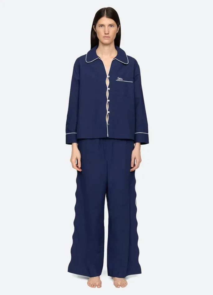 Sea New York Sleepwear Women Vesta PJ Set White Sea New York Sleepwear Women Vesta PJ Set White
