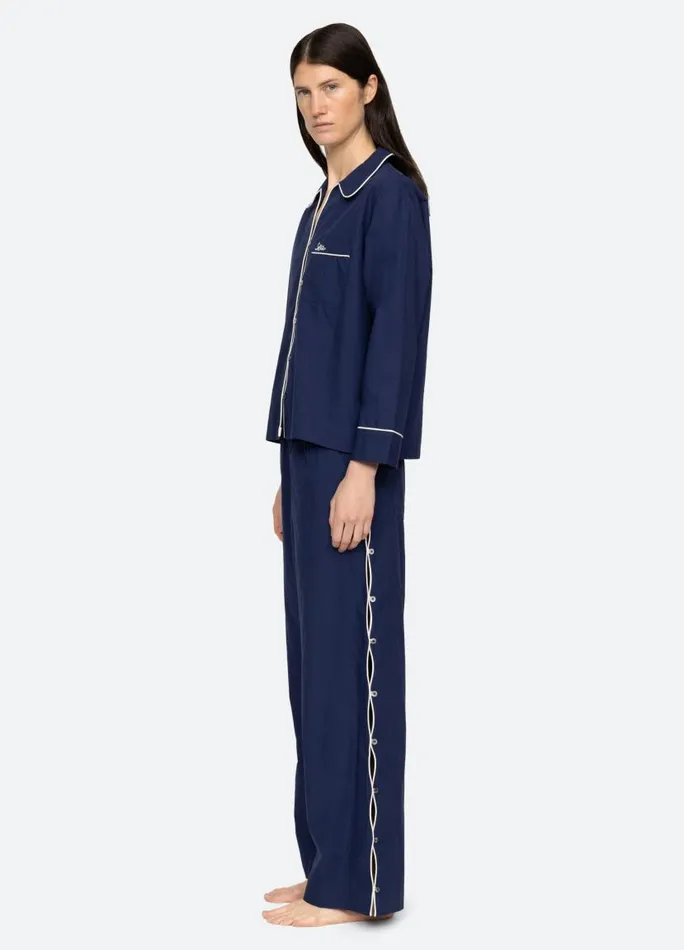 Sea New York Sleepwear Women Vesta PJ Set White Sea New York Sleepwear Women Vesta PJ Set White
