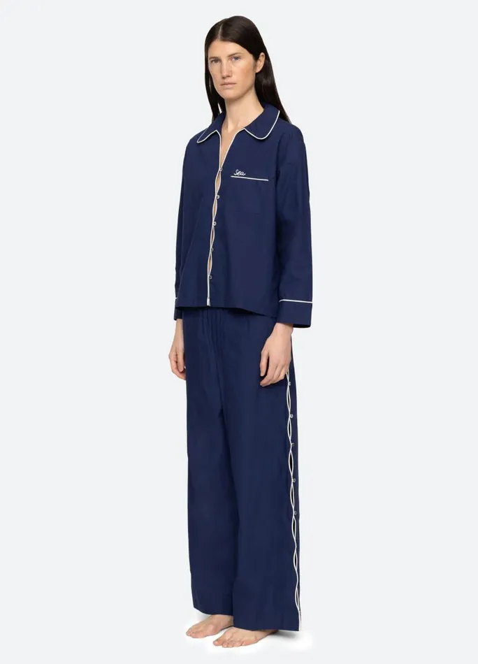 Sea New York Sleepwear Women Vesta PJ Set White Sea New York Sleepwear Women Vesta PJ Set White