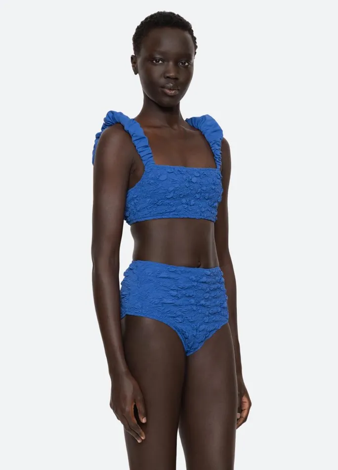 Sea New York Swimwear Women Slone Bikini Top Blue Sea New York Swimwear Women Slone Bikini Top Blue