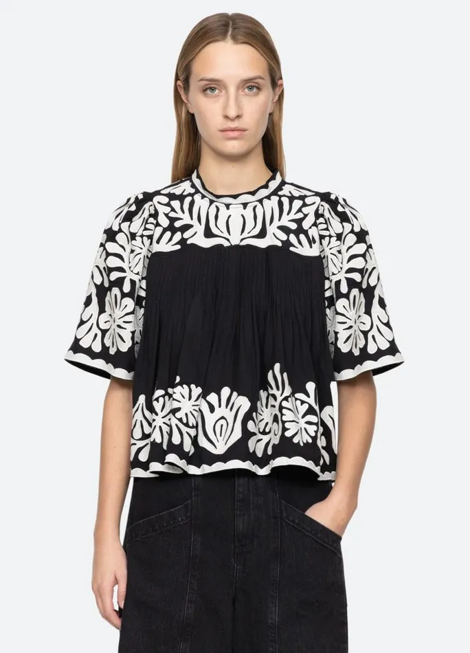 Sea New York Tops Women Agathe Top Black