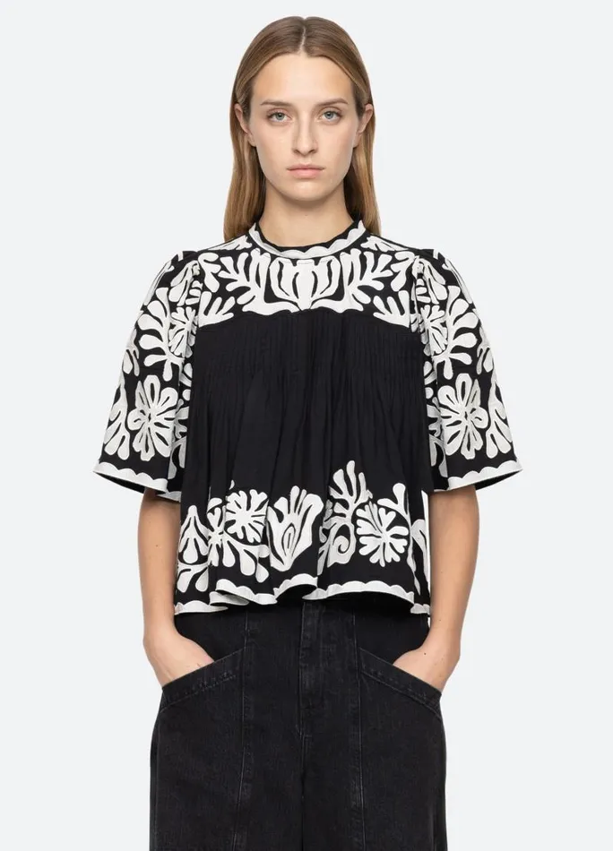 Sea New York Tops Women Agathe Top Black