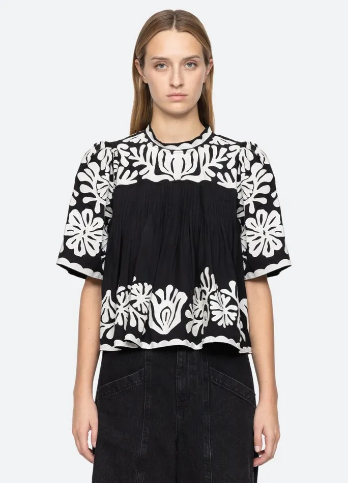 Sea New York Tops Women Agathe Top Black