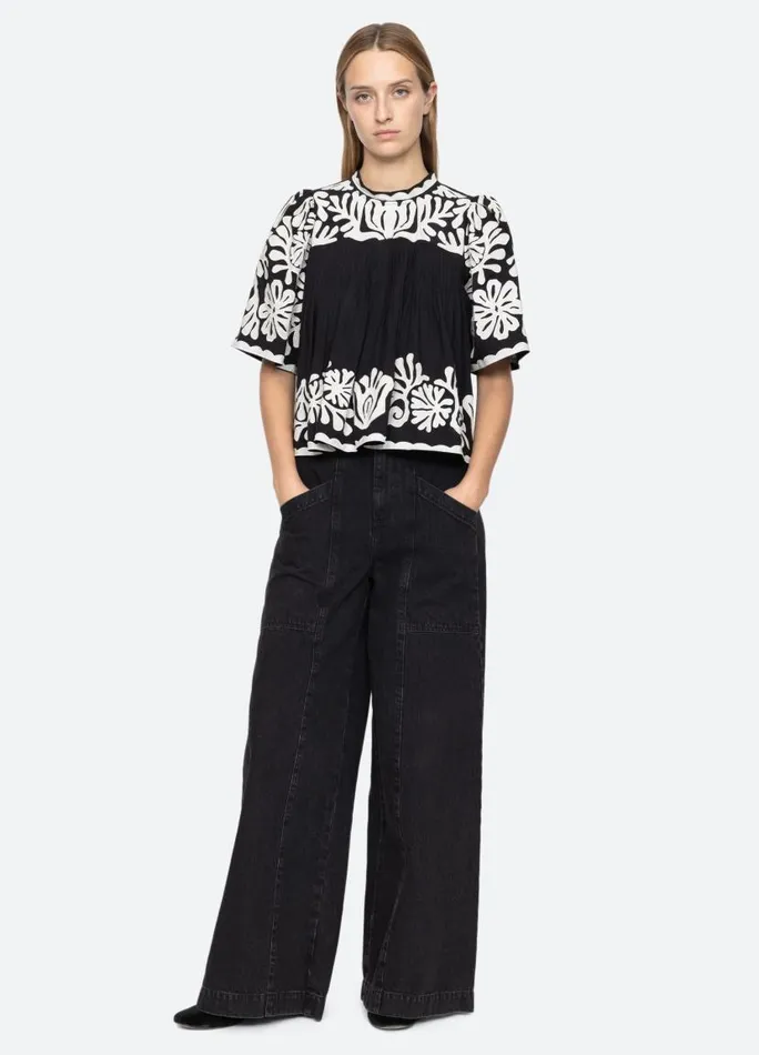 Sea New York Tops Women Agathe Top Black