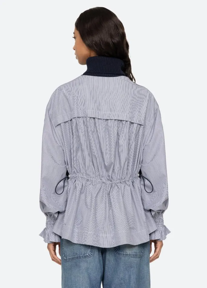Sea New York Tops Women Devana Combo Sweater Navy Sea New York Tops Women Devana Combo Sweater Navy