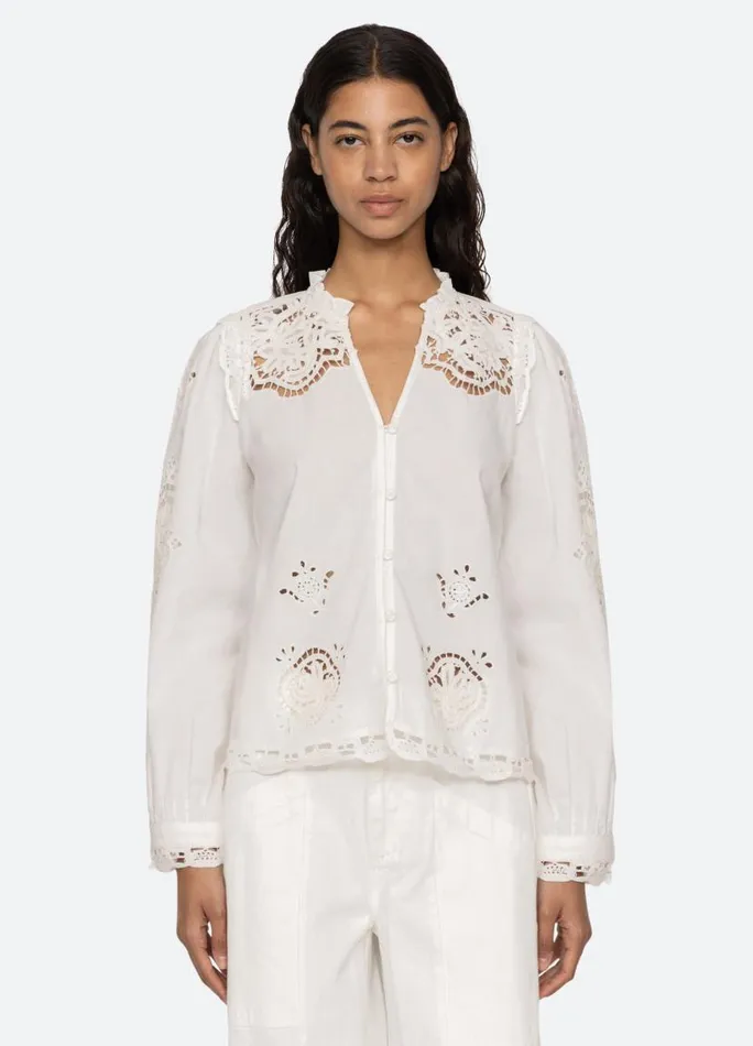 Sea New York Tops Women Edith Top White