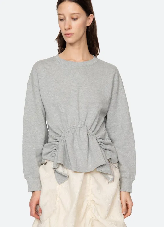 Sea New York Tops Women Elegi Sweatshirt Grey Sea New York Tops Women Elegi Sweatshirt Grey