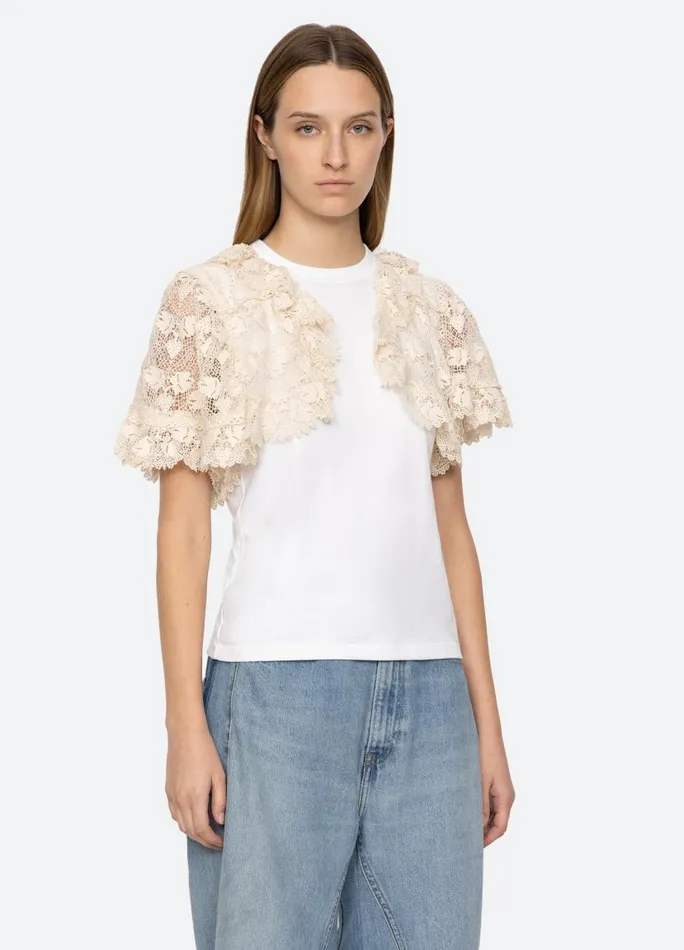 Sea New York Tops Women Kristeen Top White Sea New York Tops Women Kristeen Top White