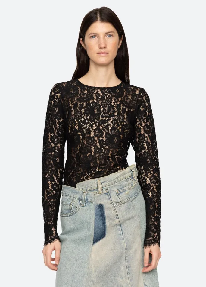 Sea New York Tops Women Suzy Top Black