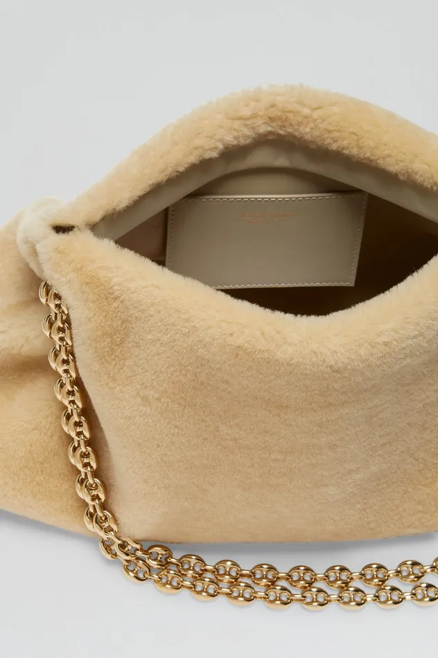 SHEARLING BAG GOLD Women Bags Scanlan Theodore