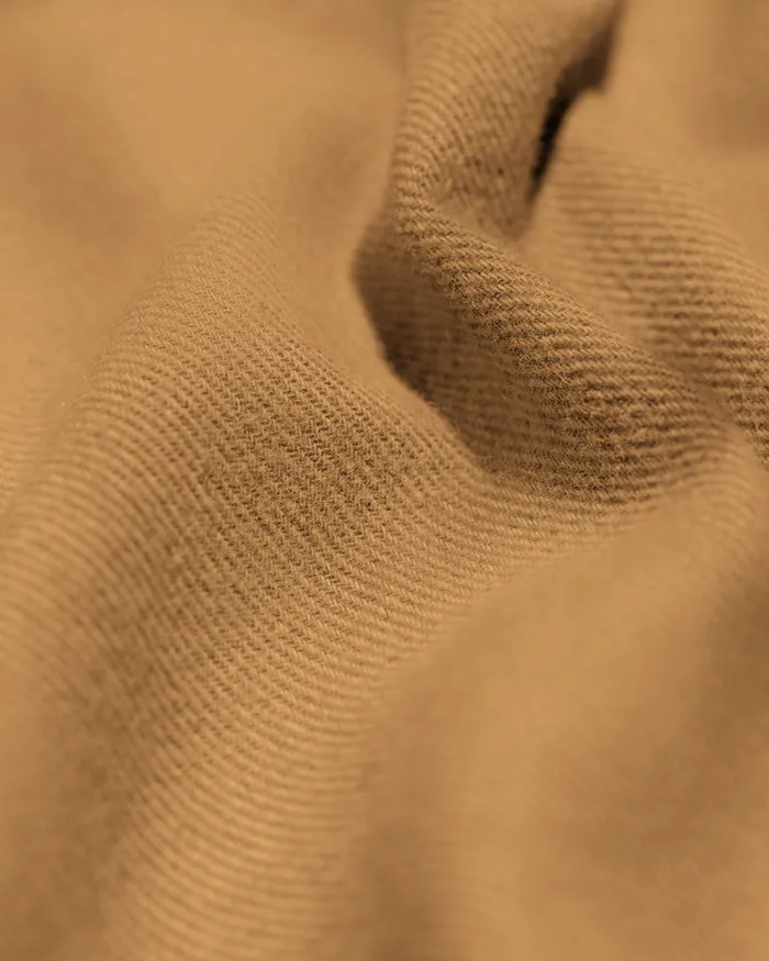 Shirts Organic Flannel Shirt 8211 Sahara Camel Colorfulstandard Men