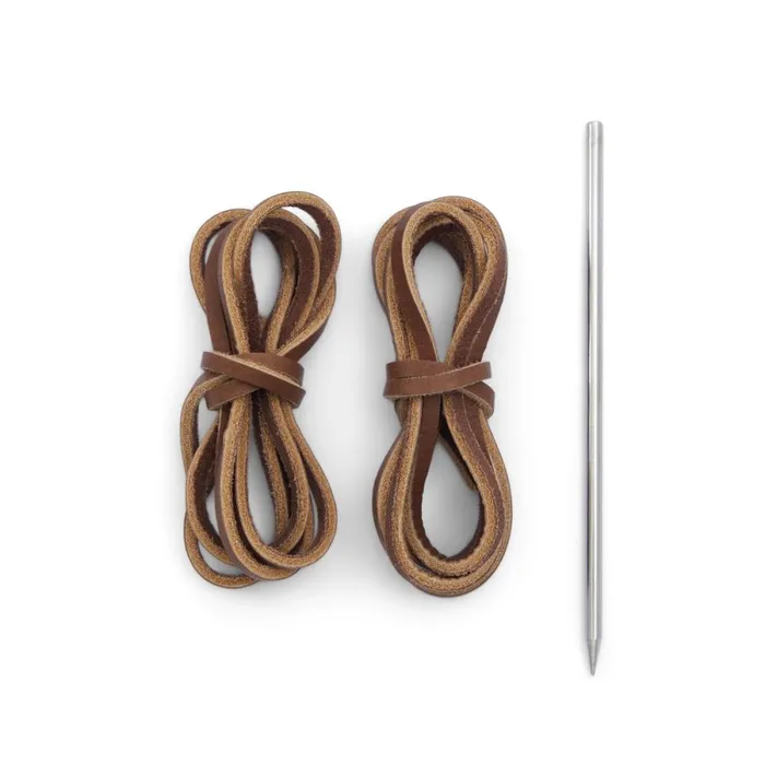 Shoe Care and Laces Men Sperry Lace Kit With Needle Brown Multi