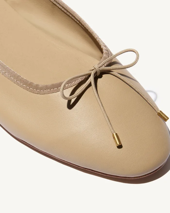 Shoes LEATHER BALLET FLAT Black Nili Lotan Women