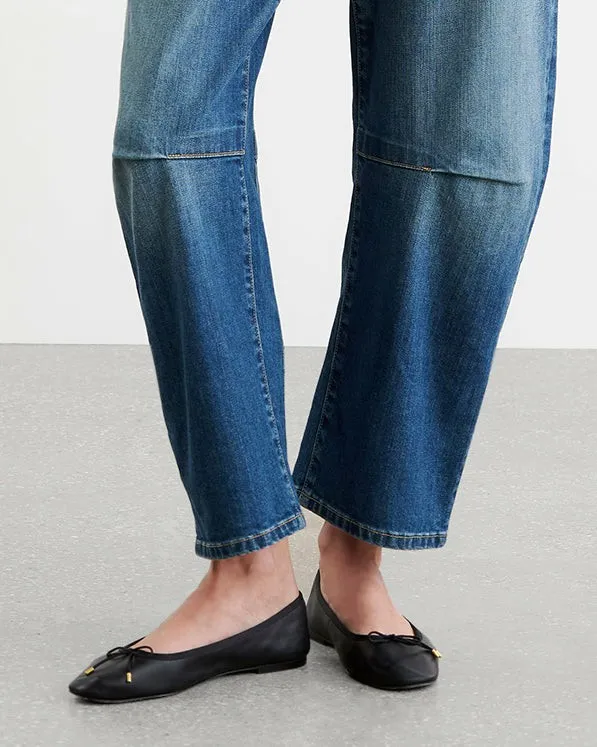 Shoes LEATHER BALLET FLAT Black Nili Lotan Women