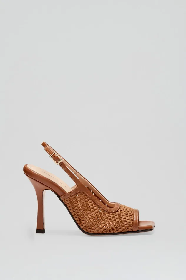 Shoes Women MESH SLINGBACK 95 TAN Scanlan Theodore