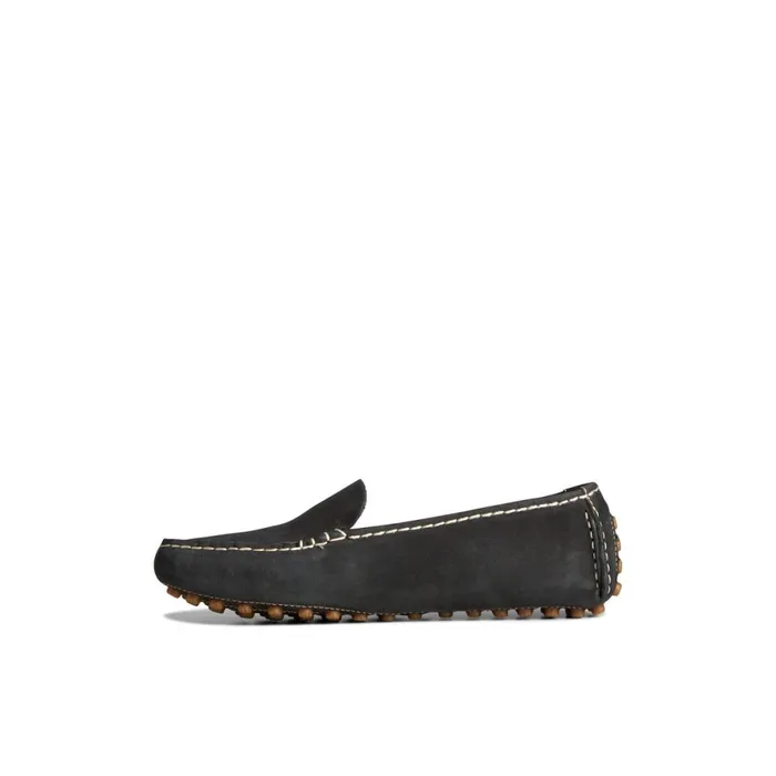 Shoes Women Sperry Port Driver Loafer Black