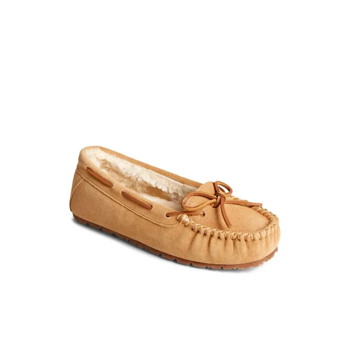 Shoes Women Sperry Reina 1Eye Slipper Medium Beige