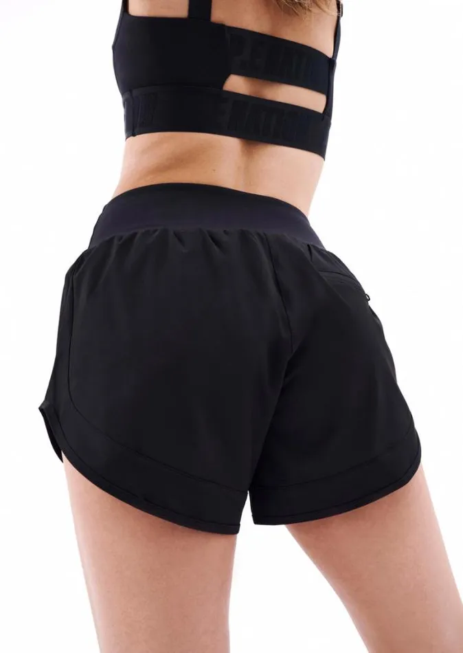 Shop AGILITY TEST SHORT IN BLACK PE Nation Shorts