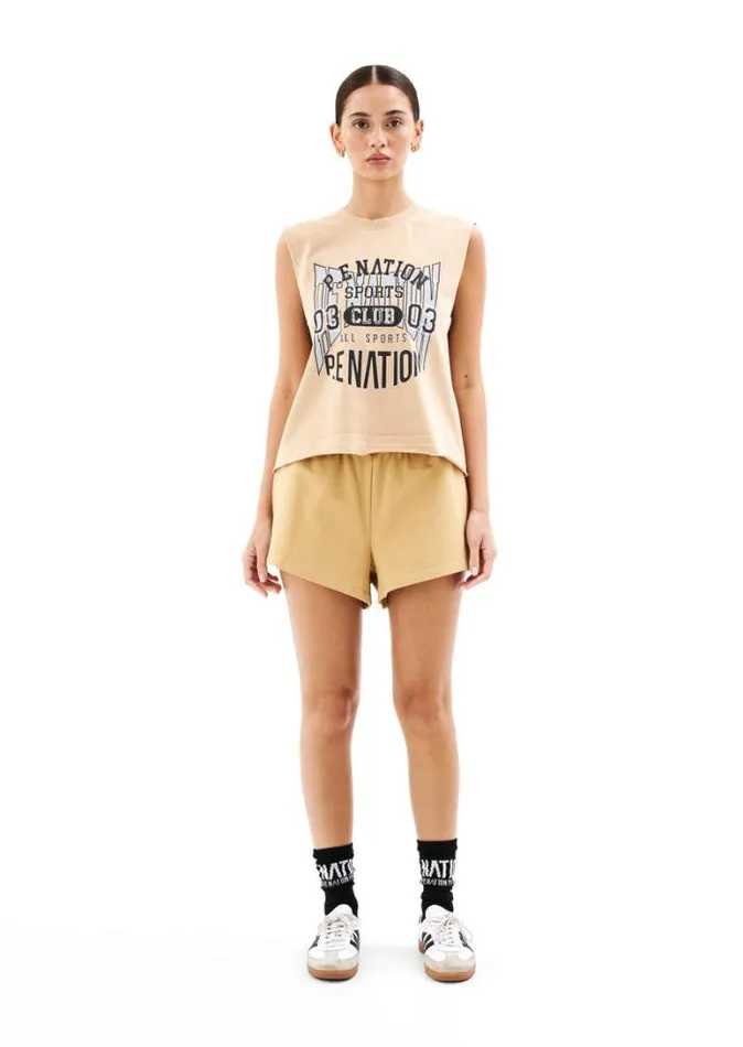 Shop ATACAMA TANK IN SAND PE Nation Tees and Tanks