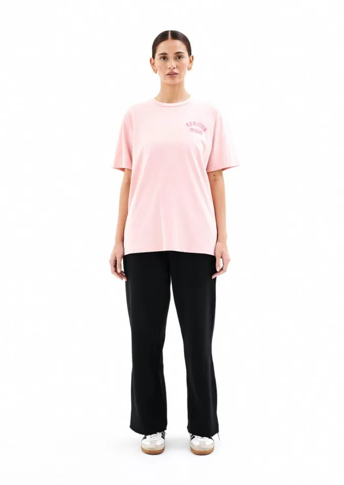 Shop BARKLEY TEE IN FLAMINGO PINK PE Nation Tees and Tanks