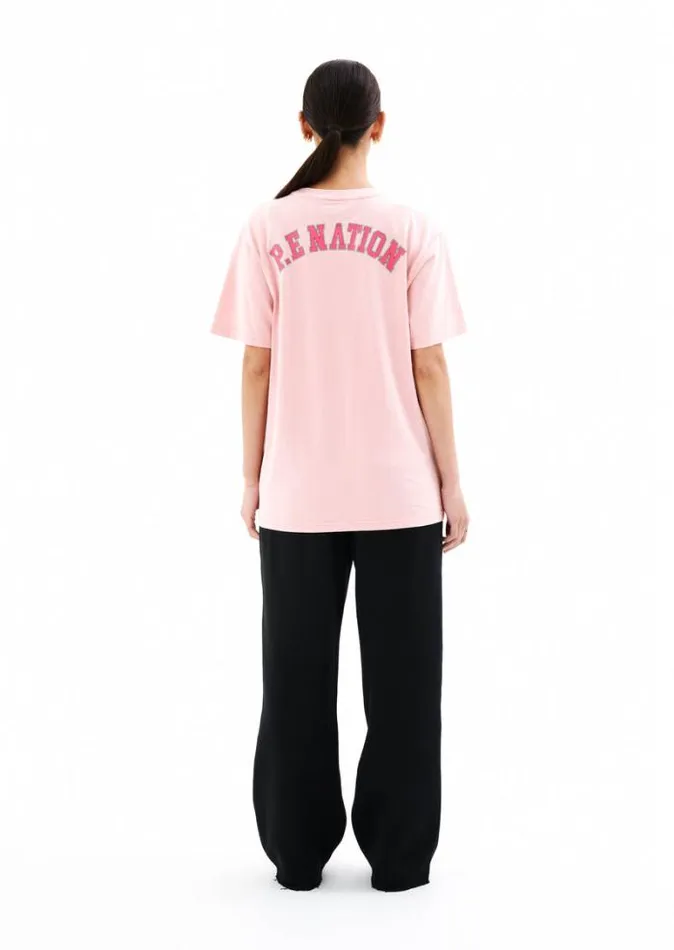 Shop BARKLEY TEE IN FLAMINGO PINK PE Nation Tees and Tanks