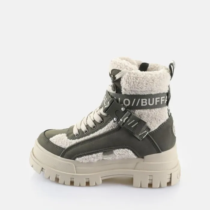Shop Boots and AnkleBoots BUFFALO Aspha Com1 Warm Beige