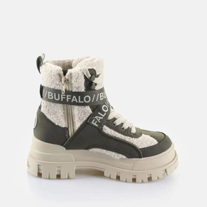 Shop Boots and AnkleBoots BUFFALO Aspha Com1 Warm Beige