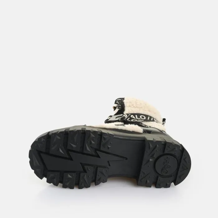 Shop Boots and AnkleBoots BUFFALO Aspha Com1 Warm Black Beige