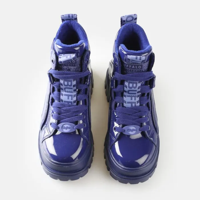 Shop Boots and AnkleBoots BUFFALO Aspha Nc Mid Purple