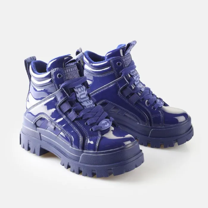 Shop Boots and AnkleBoots BUFFALO Aspha Nc Mid Purple