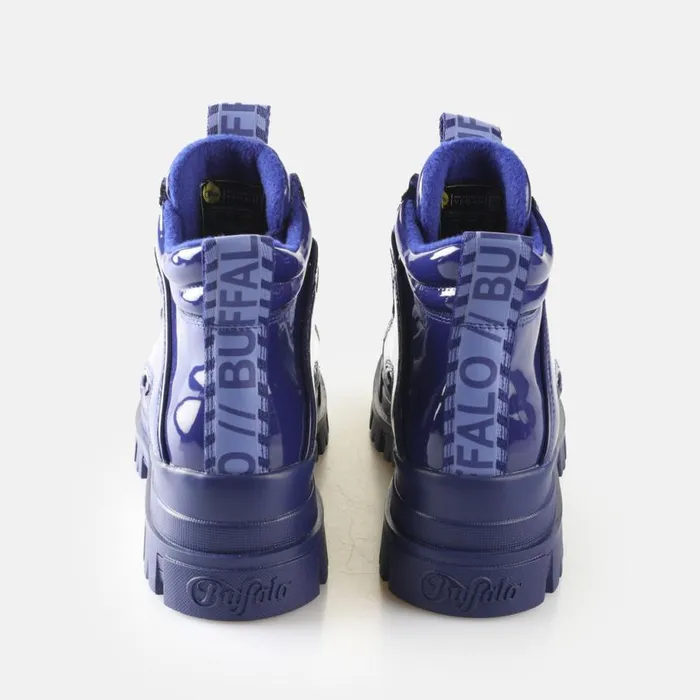 Shop Boots and AnkleBoots BUFFALO Aspha Nc Mid Purple