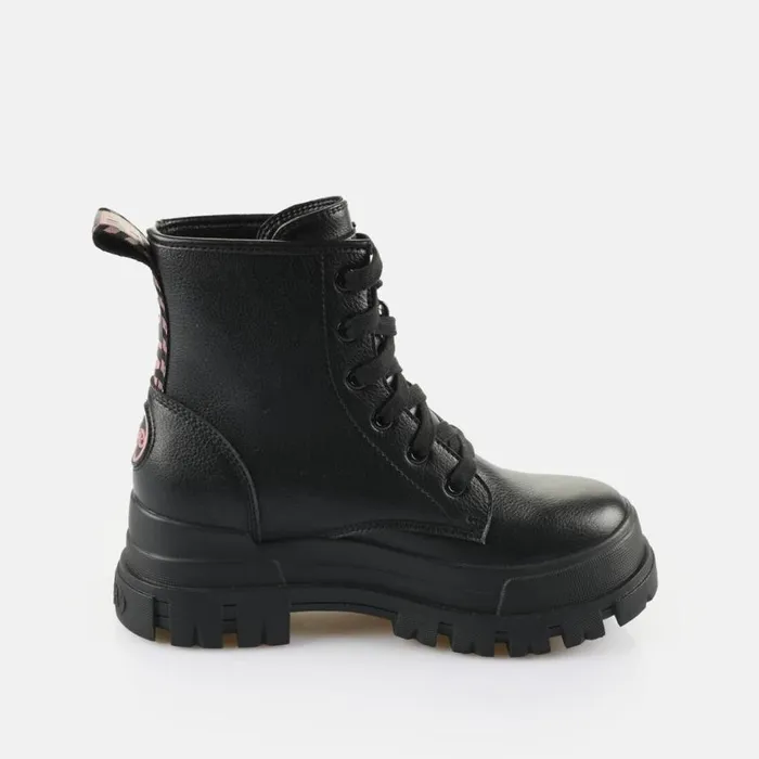 Shop Boots and AnkleBoots BUFFALO ASPHA RLD BUTTERFLY 8211 VEGAN NAPPA 8211 BLACK Black Shop Boots and AnkleBoots BUFFALO ASPHA RLD BUTTERFLY 8211 VEGAN NAPPA 8211 BLACK Black